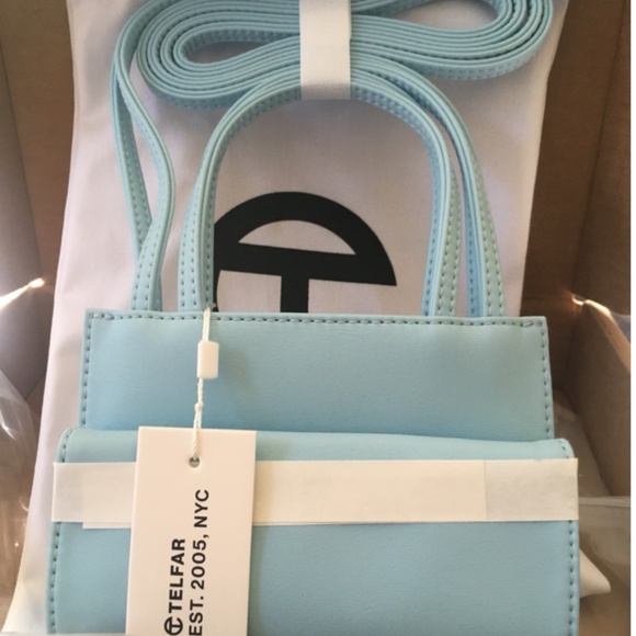 COPY - Small Pool Blue Telfar Bag - Picture 2 of 4